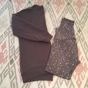 Aerie Grey Sweater and Leggings